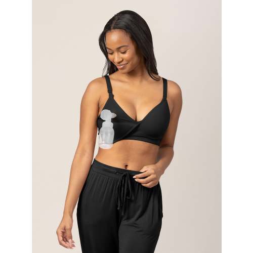 Signature Sublime® Contour Hands-Free Pumping & Nursing Bra | Beige - Kindred Bravely