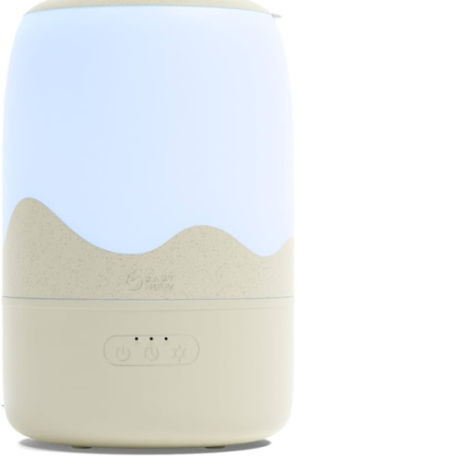 Babymoov Wave 3-in-1 Baby Humidifier, Easy Cleaning, Top Fill, XL Capacity for Large Bedroom and Nursery, Night Light & Essential Oil Diffuser (Baby Registry Essential)