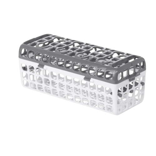 OXO Tot Dishwasher Basket Gray – Plastic Baby Bottle Parts Holder