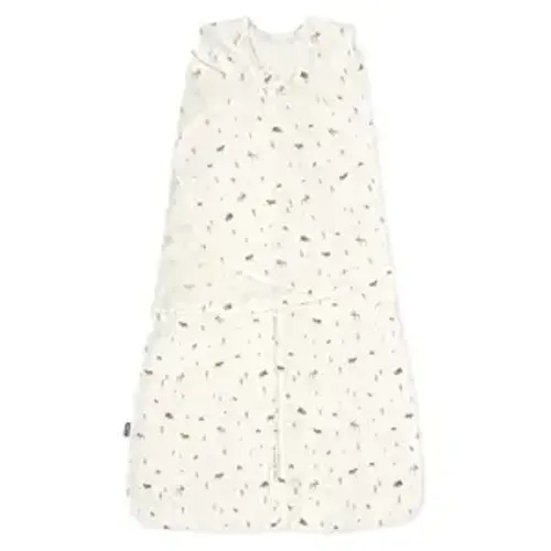 HALO 100% Cotton Sleepsack Swaddle, 3-Way Adjustable Wearable Blanket, TOG 1.5, Campsite, Newborn, 0-3 Months