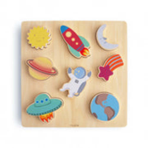 Wooden Space Puzzle – Mushie