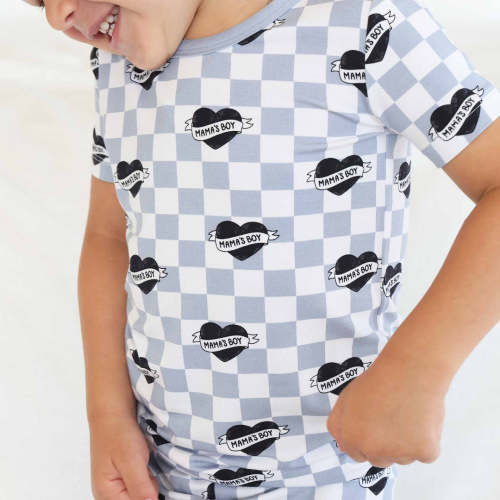 Mama's Boy Two Piece Pajama Set