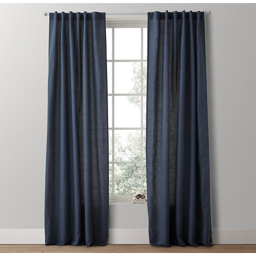 Washed Linen-Cotton Drapery Panel | RH Baby & Child