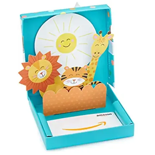 Amazon.com Gift Card in a Welcome Baby Gift Box