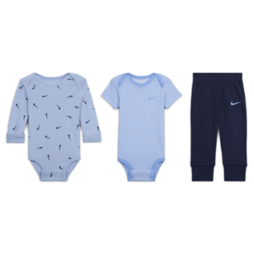 Nike Baby Essentials Baby (0-9M) 3-Piece Bodysuits and Pants Set