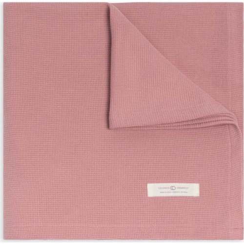Waffle Knit Baby Blanket Punch - Colored Organics | Maisonette