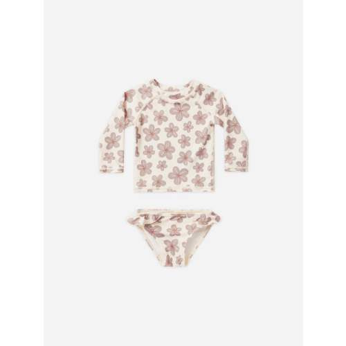 Maryn Rash Guard Set || Hibiscus
