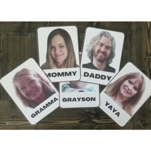 Custom Family Flashcards