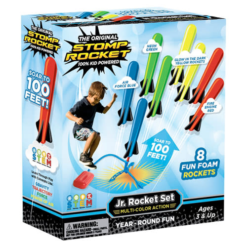 Stomp Rocket® Junior Multi-Color 8 Pack