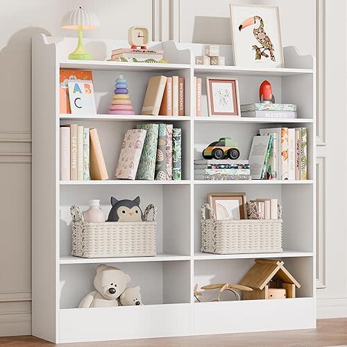 White Bookshelf