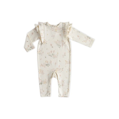 Flutter Organic Cotton Romper, 0-3M