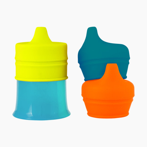 Boon Snug Spout Top with Cup - Blue Multi