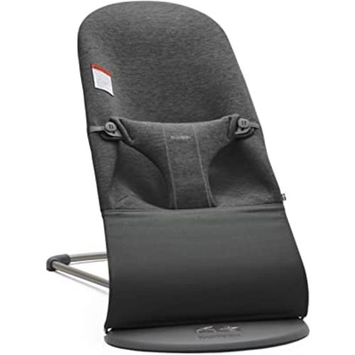 BabyBjörn Bouncer Bliss, 3D jersey, Charcoal gray