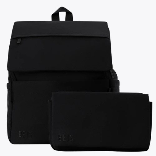 BÉIS 'The Ultimate Diaper Backpack' in Black - Best Backpack Diaper Bag in Black