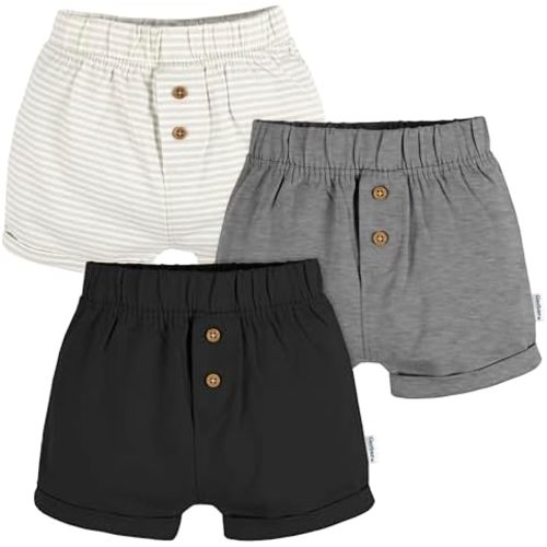 Gerber Baby 3-Pack Knit Shorts