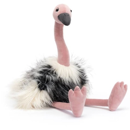 Regal Ruffle Ramonda Ostrich