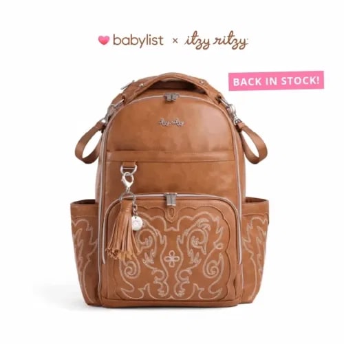 Babylist x Itzy Ritzy Saddle Boss Plus™ Large Diaper Bag Backpack