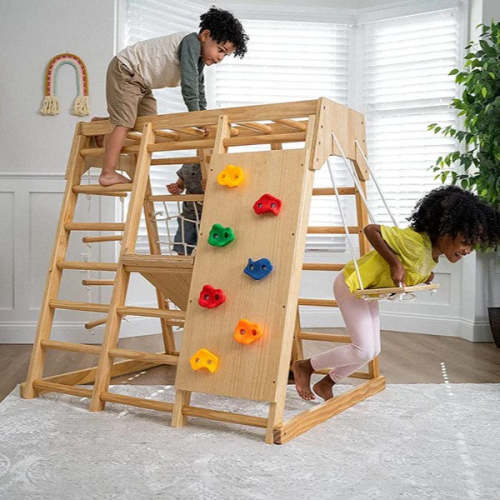Nest Wooden Baby Rocker | Comfy Infant Lounger | Avenlur