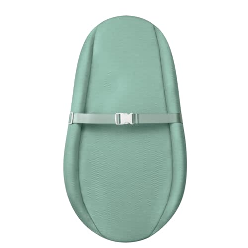 Blissful Diary Baby Changing Pad with Waterproof Lining Foam, Includes a Soft & Washable Cover, Contoured Changing Table Pads for Dresser Top with Non-Slip Bottom, 32”×16” (Green, Avocado)