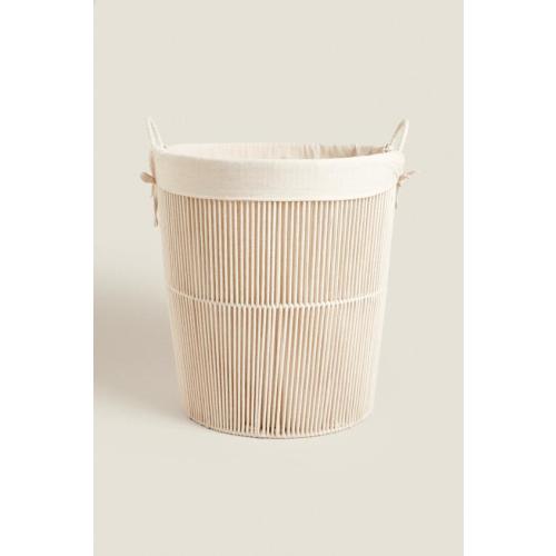 COTTON LAUNDRY BASKET