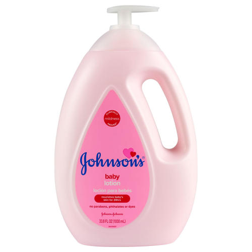 Johnson's Moisturizing Pink Baby Lotion with Coconut Oil, 33.8 fl. oz. - Sam's Club