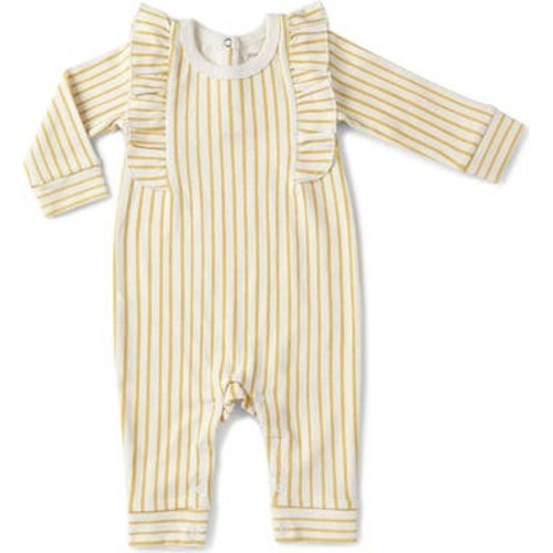 Long Sleeve Ruffle Romper, 3-6M