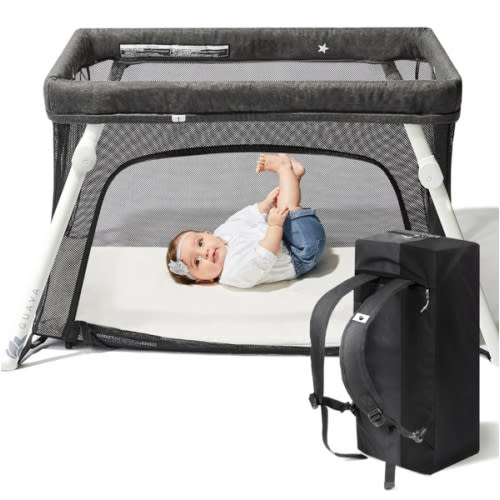 Lotus Everywhere Travel Crib: Lightweight Travel Crib for Babies – Guava Family