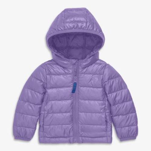 Primary Baby Lightweight Puffer Jacket In Iris Size 9-12 Months