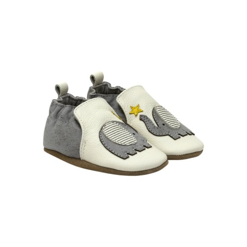Elephant Stars Crib Shoe