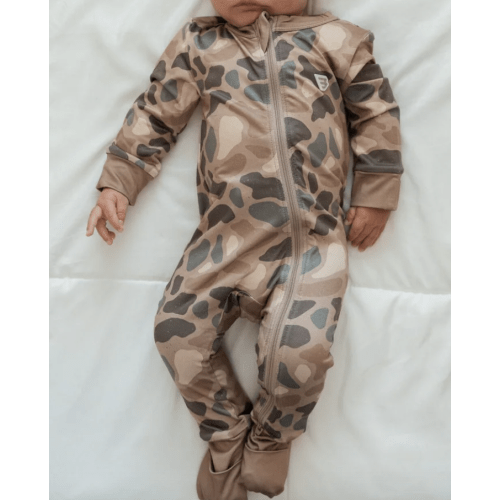 Baby Zip Up - Pintail Camo – BURLEBO