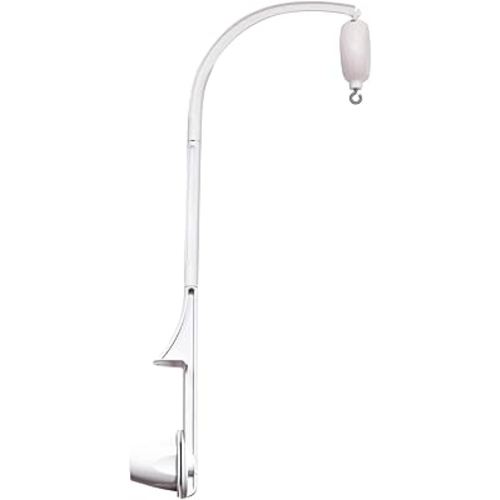 Crib Mobile Arm with Music Box, 28 Inch Baby Mobile Holder for Crib, Mobile Hanger, Baby Mobile Motor with 3 Modes, Adjustable Volume, 35 Lullabies