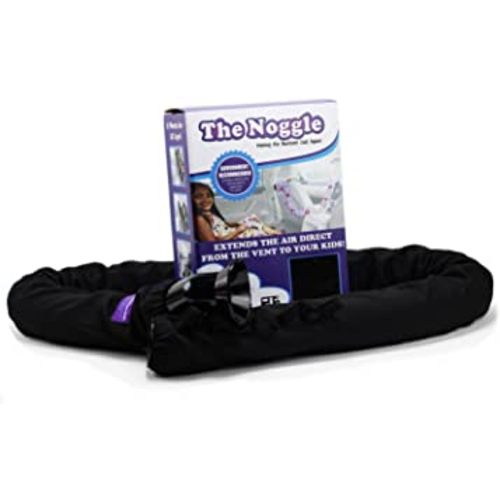 NOGGLE The Kids Personal Air Conditioning System to Keep Them Cool in The Back Seat - 6ft, Black Ice