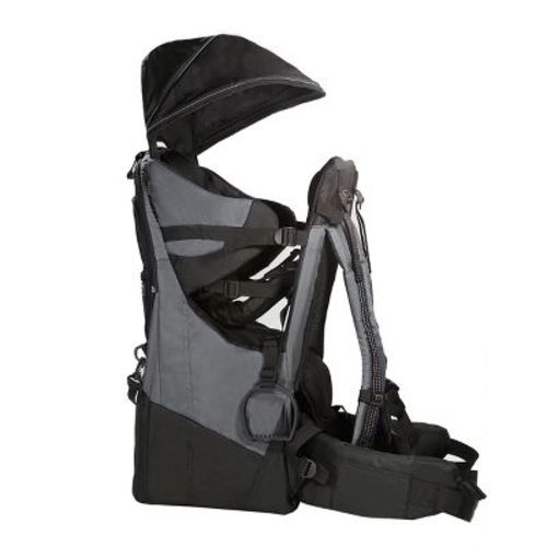 Clevrplus Deluxe Outdoor Child Backpack Baby Carrier Light Outdoor Hiking, Grey