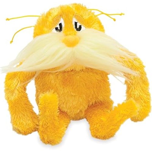 Manhattan Toy Dr. Seuss The Lorax Soft Stuffed Animal Toy 6H in
