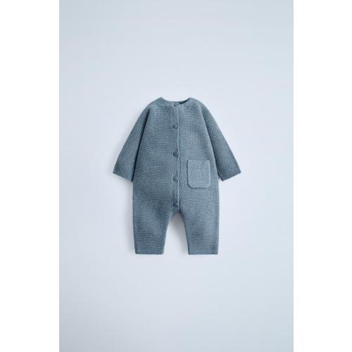 GARTER STITCH JUMPSUIT - Sand / Marl | ZARA United States