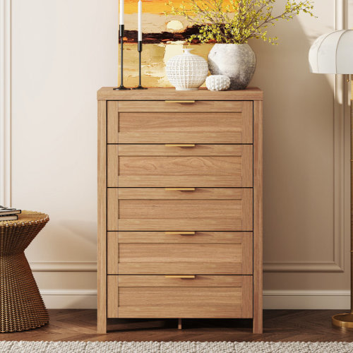 Gracie Oaks Allenside 5 - Drawer Dresser & Reviews | Wayfair