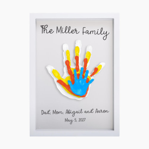 Pearhead Floating Family Handprint Frame