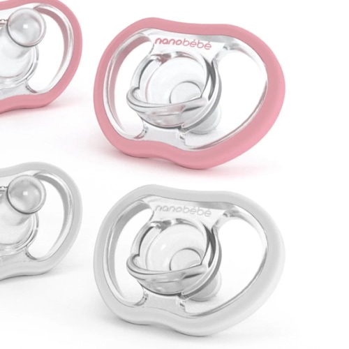 Flexy Active Pacifier - 4m+ Silicone Pacifier, 4-pack – Nanobébé