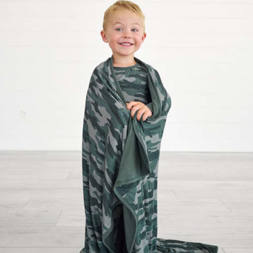 Vintage Camo Large Cloud Blanket®