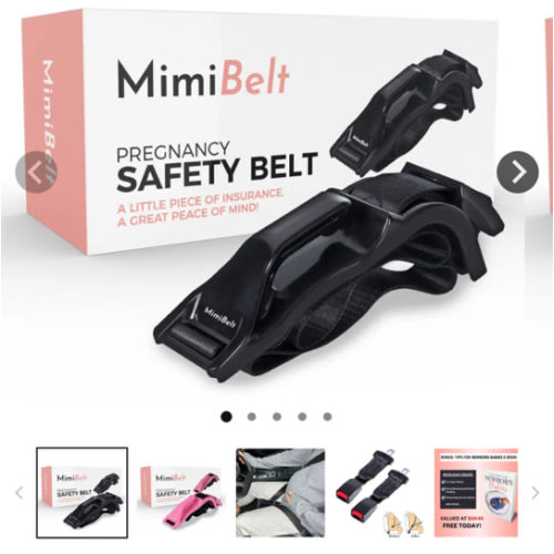 Pregnancy Safety Belt