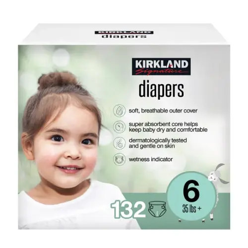 Kirkland Signature Diaper Sizes 3 - 6