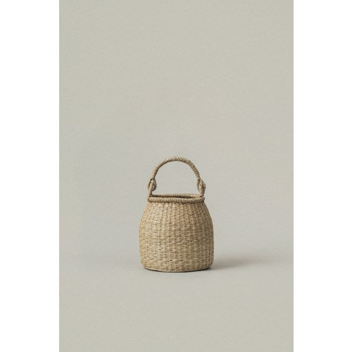 Small Satna Seagrass Bucket Basket