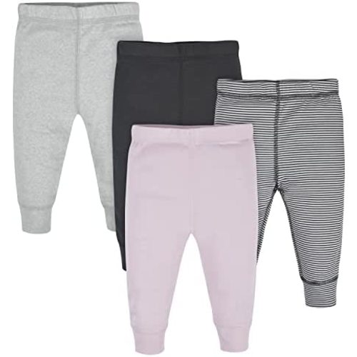 Gerber Baby Girls' Multi-Pack Active Pants Set