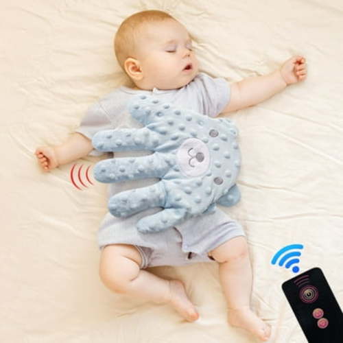Limited Time Savings, Vsgery Baby Sleep Soother, Automatic Palm Patting, Anti-Shock, Magic Sleep Aid, Gentle Vibration, for Infants|cloth,Blue