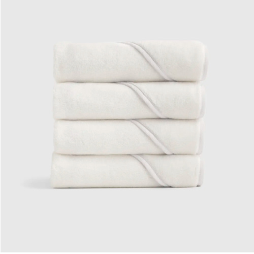 Organic Turkish Cotton Baby Hooded Towel Set 4-Pack