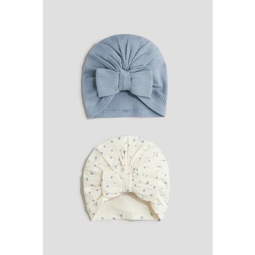 2-PACK KNOT-DETAIL HATS