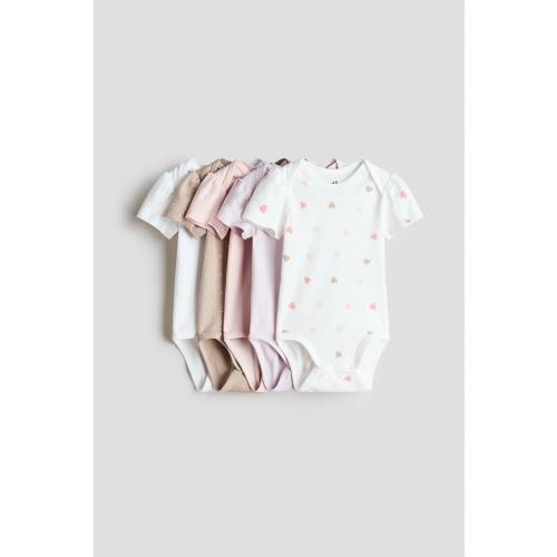 5-PACK COTTON BODYSUITS