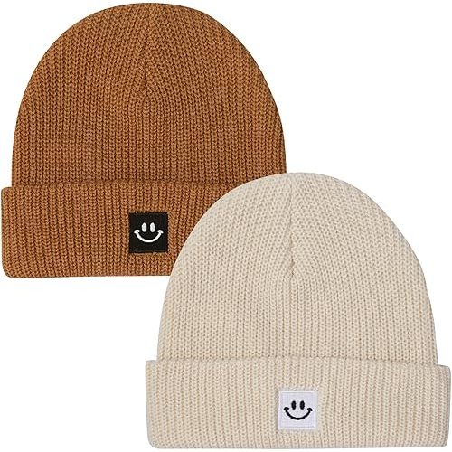 MaxNova Baby Beanie Kids Hat for Girls Boys 0-8 Years