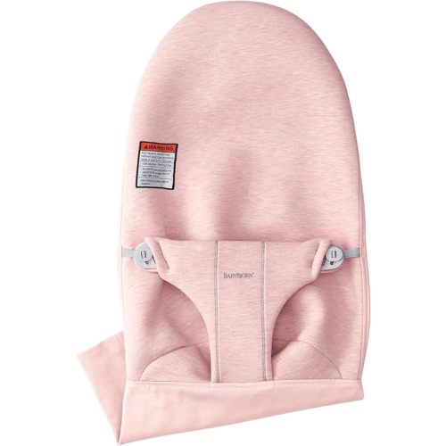 BabyBjörn Fabric Seat Bouncer Bliss, 3D-Jersey, Light Pink