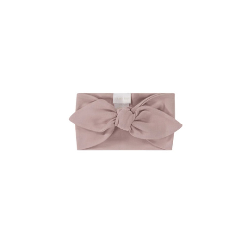 Pima Cotton Headband - Softest Mauve – Jamie Kay USA